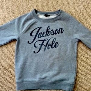 JCrew ‘Jackson Hole’ women’s sweatshirt